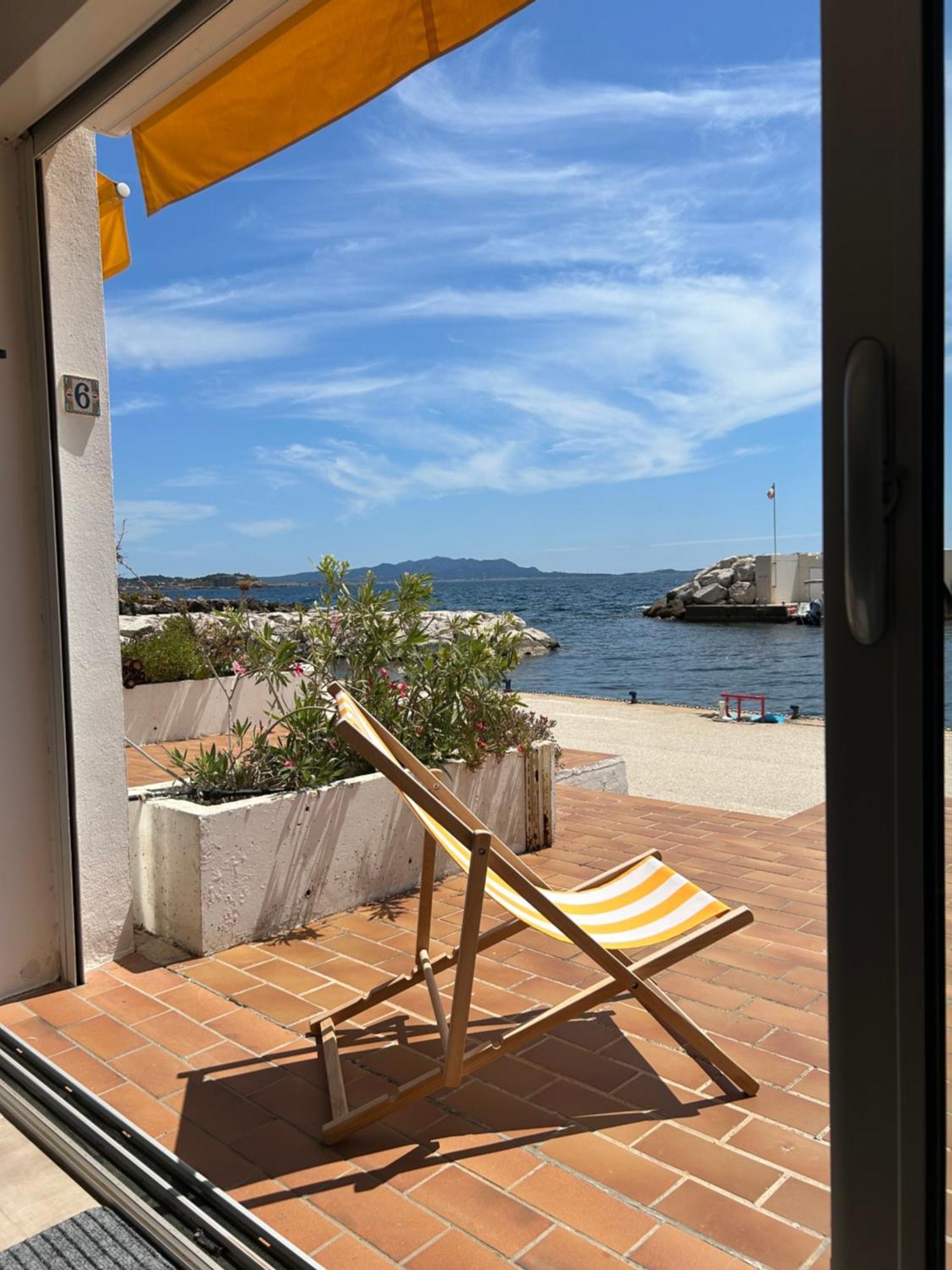 Horizon Bleu Bandol : Appartement Pieds Dans L'Eau Kültér fotó